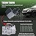 926-408 Torque Converter Lock-Up Solenoid 3.2-3.7 Ohm, Fit for Part of Subaru Models CVT TR580 TR690 31825AA050 / 31825AA051 / 31825AA052, Black Car Transmission Lock-Up Transfer Clutch