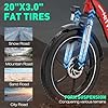 HITWAY BK6SL Vélo électrique 20 * 3,0 Pouces E Bike, Batterie 36V/13Ah, 50-100KM, Moteur 250W, Transmission 7 Vitesses, Cadre Aluminium Vélo Pliable #4
