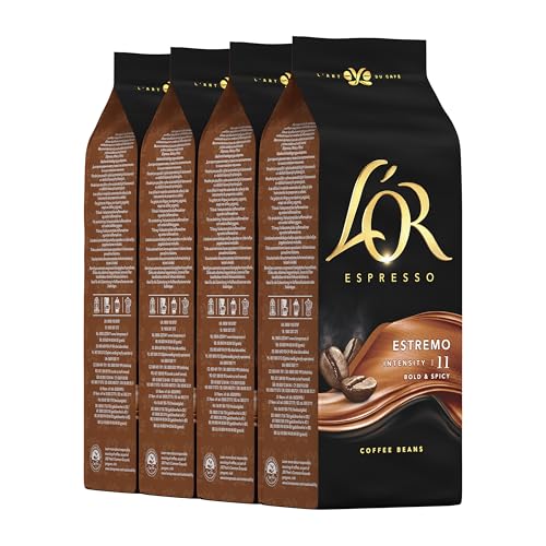 L'OR Espresso Estremo Café en Grano Natural | 4x500g