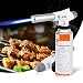 Produktbild Profi Flambierbrenner küche Butan Gasbrenner, Culinary Butane Torch Blow Lighter Küchenbrenne Butangasbrenner für Creme Brulee, BBQ, Grill, Kerzen, Herd, Kochen, Backen by Hukz
