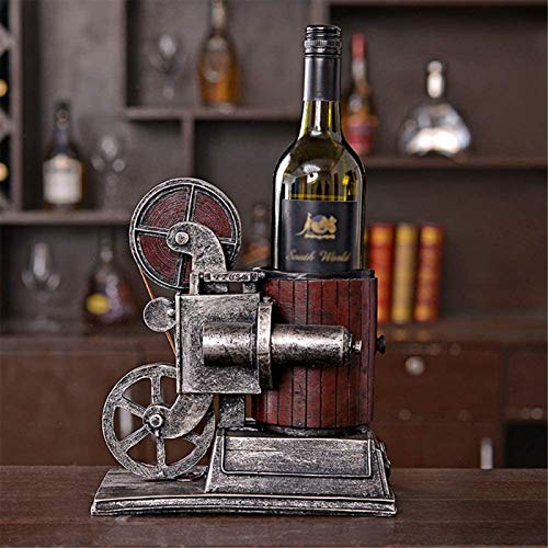 Soporte para botellas estilo medieval vintage de resina miniatura 6