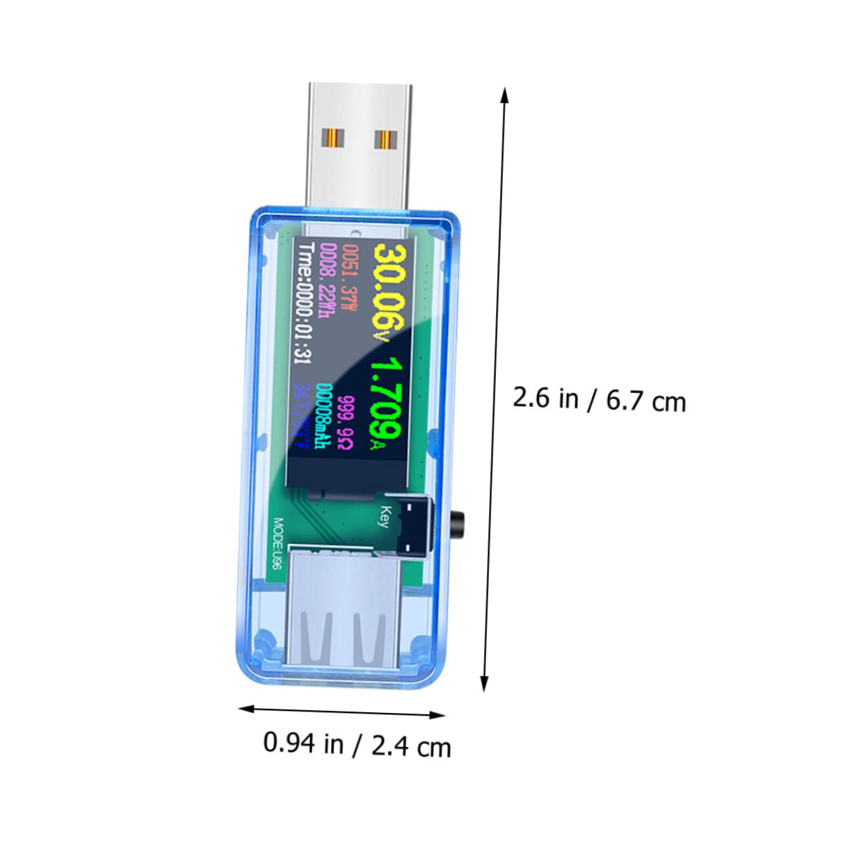 Housoutil 3 Stücke Digital Multimeter Spannung Tester Anzeige Spannung Kapazität