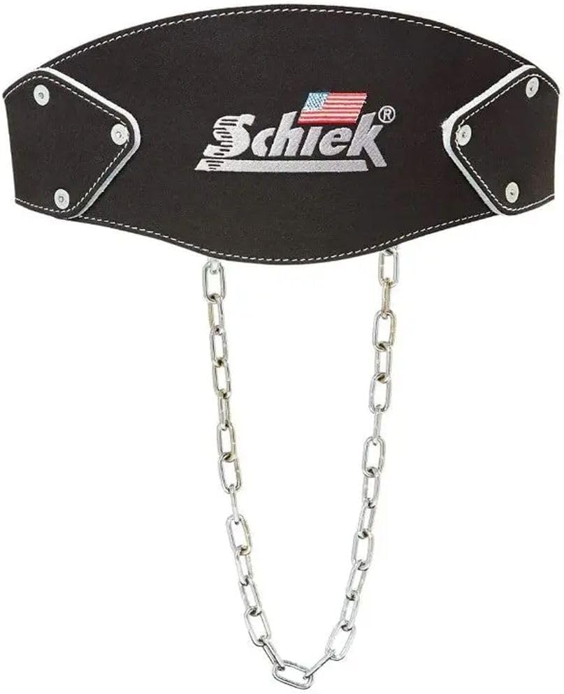 Schiek Sports, Inc. 7" Dip Belt in Black Amara