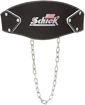 Schiek Sports, Inc. 7" Dip Belt in Black Amara