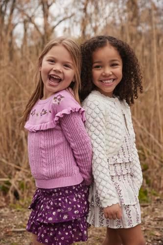 Gymboree Girls' and Toddler Long Sleeve Cable Knit Sweaters