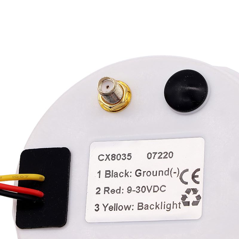 30 MPH 60 MPH 120 MPH Digital GPS Tacho Gauge Wasserdicht Speed ​​Gauge Meter 85MM New Universal Fit for Auto Boot Marine Truck(WS 120MPH)