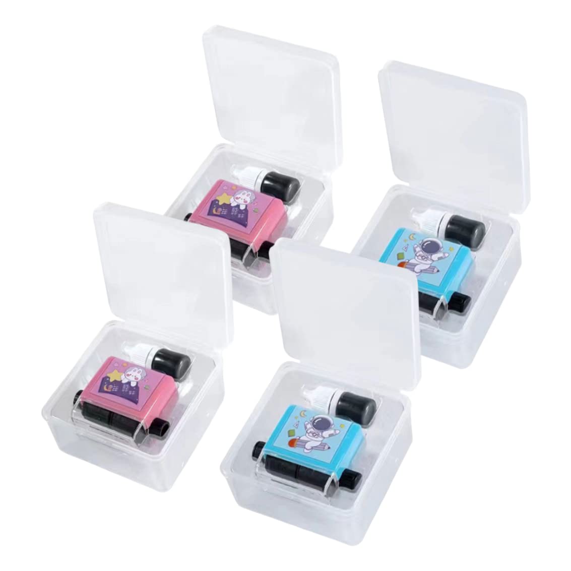 Roller Digital Teaching Math Stamp – Smart Math Roller Stamp for Problems Practice(4PCS-All)