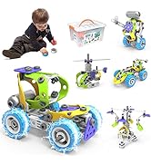 AceLife STEM Toys Kit Motorized Educational Construction Engineering Building Blocks Toys Set for...