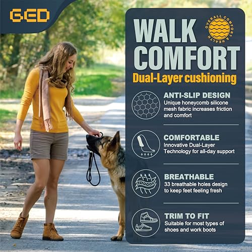 Plantillas GED Work Comfort para Mujer, soporte medio-firme US 6-10 miniatura 3