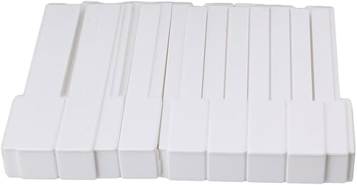 yibuy weiAY Kunststoff Klavier SchlA ssel Ersatz 52A Piano tastenbelA gen