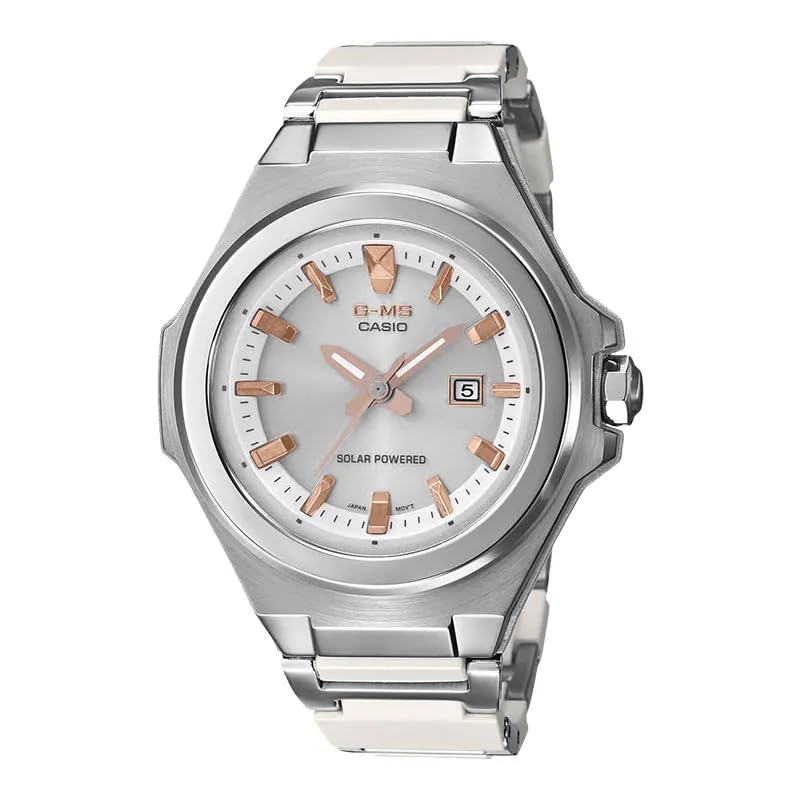 Amazon.co.jp: Casio Baby-G G-MS MSG-S500CD-7A ホワイト シルバー