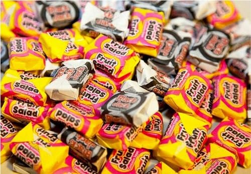 Fruit Salad and Black Jacks Sweets 500 Gram Bulk Bag 500g Assorted Sweet Pick and Mix for Parties Gifts and Sharing.