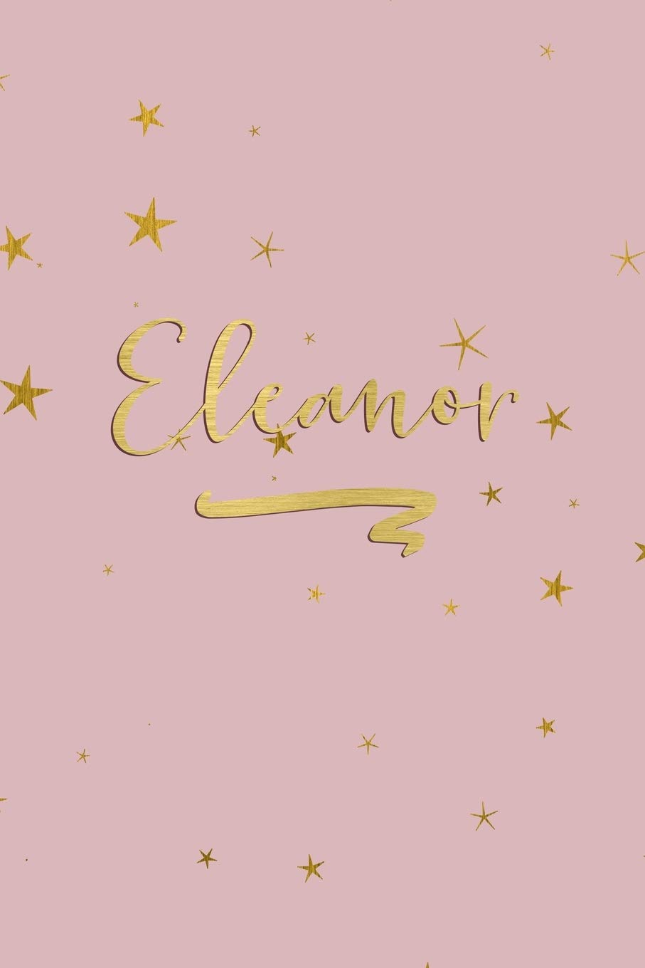 Eleanor: Personalized Journal to Write In - Rose Gold Line Journal