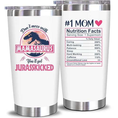 Image of NewEleven Mothers Day Gifts for Mom - Birthday Gifts for Mom from Daughter, Son, Kids, Husband - Unique Wife Gift - Present Ideas for Mother, Mother-in-Law, New Mama - 20 Oz Tumbler
