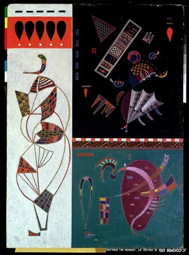 Tableau Toile Kandinsky Division Unite pour habiller un mur vide 60x90