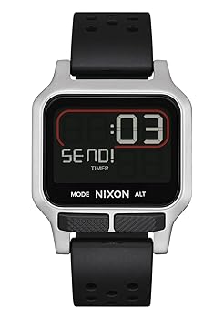 ニクソン腕時計　Nixon Siren SS Black/Fatigue Siren Stainless Steel Watch | Black / Fatigue | Digital