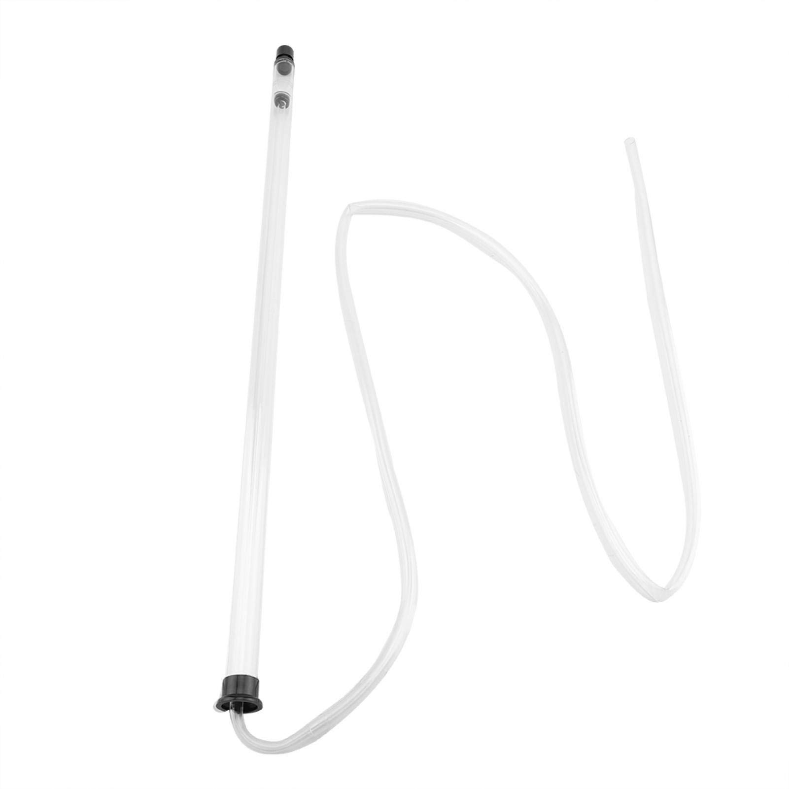 Bastón de sifón automático de 64 cm con tubo, varita embotelladora de plástico, ladrón de vino for cerveza, cubo de vino, botella de garrafa, vino, Kombucha, cocina, jardinería acuática, bastón de sif