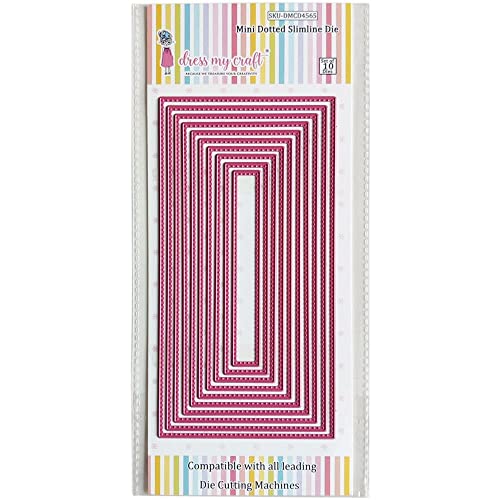DRESS MY CRAFT Metal DIE DOTTEDSLIM, Mini Dotted Slimline