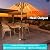 GarveeLife 48,000 BTU Patio Heater, Propane Stainless Steel Patio Heater With Wheels, Outdoor Propane Heaters for Backyard, Garden, Patio, Porch and Pool, Silver