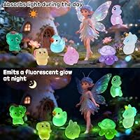 Mini Glow In The Dark Animal Resin Models, Resin Animals Mystery Bags, Individually Wrapped Blind Bags Tiny Animal Figurines, Collectible Mini Animals For Fairy Garden, DIY Crafts (50, animals) — image 5