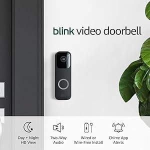 Blink Video Doorbell with Motion Detection