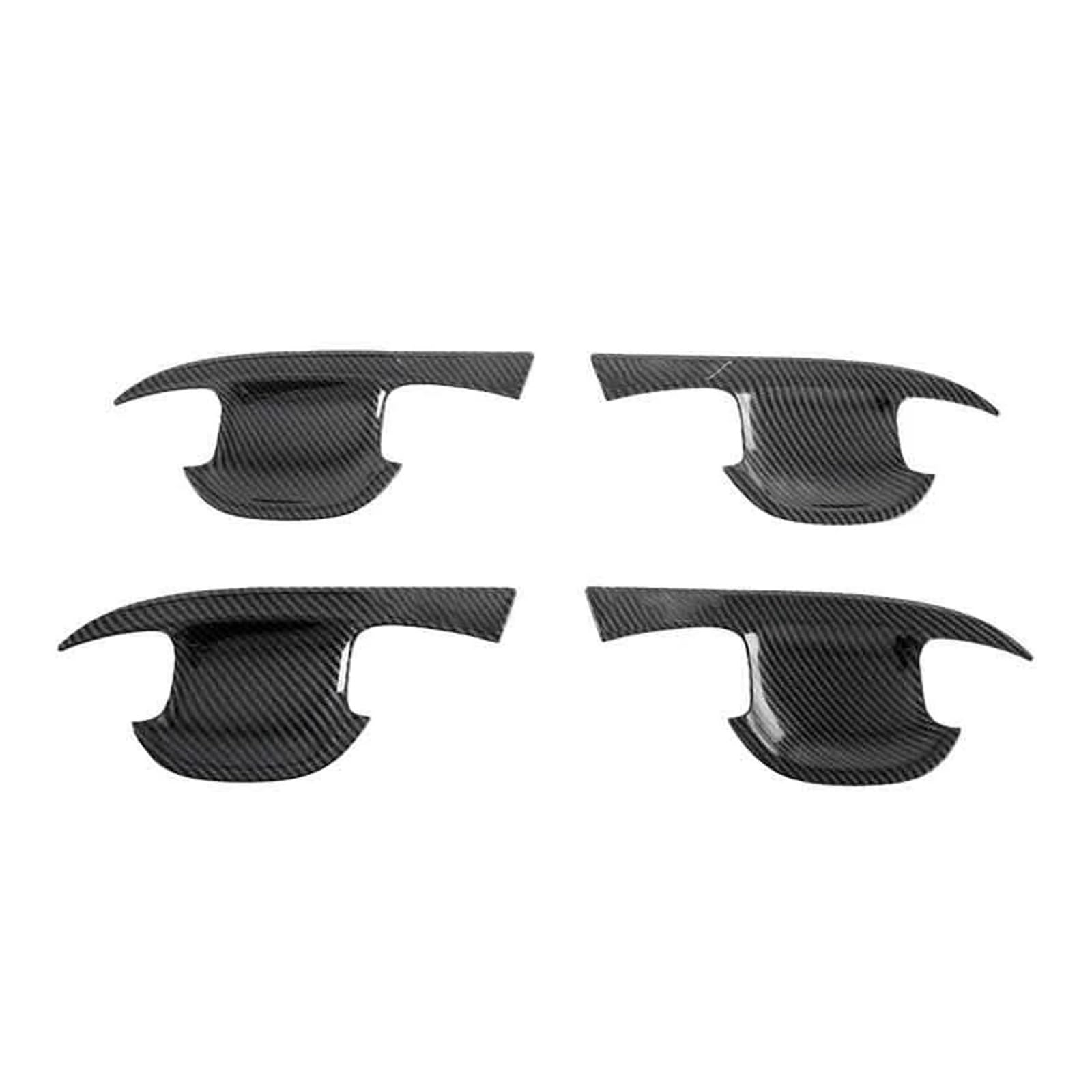 Poignée de porte Isuzu D-Max 2021-2023 : bol de protection finition carbone noir élégant