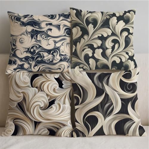 Housse coussin 45x45 avec fermeture éclair invisible double face S911