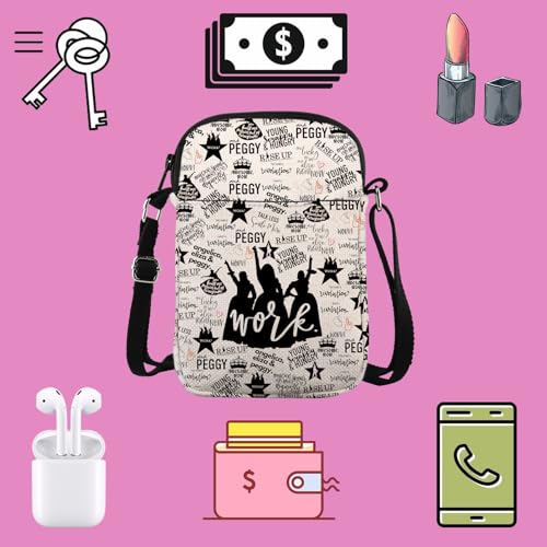 TSOTMO Work Musical Crossbody Bag American Musical Inspired Gift Theatre Lover Gift for Sister Women3