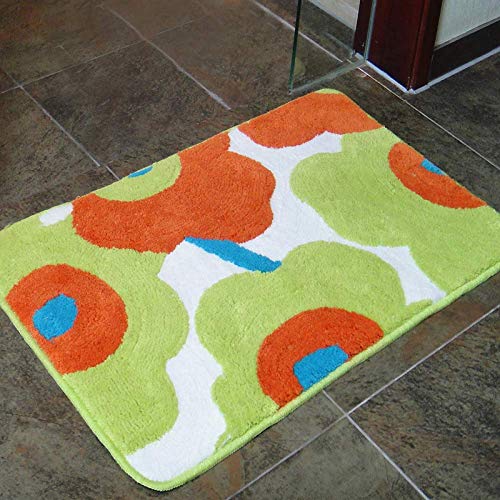 Lisay Badezimmer Tür aquatische Sauggreifer Bad WC Toiletten Halle Tür Pedal Pad Anti-Rutsch-Matte Pad Fußmatte