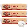 Rao's Pasta, Spaghetti, 16 Ounce, (Pack of 3) with Bay Area Marketplace NapkinsF