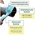 Gasoila Thread Sealant for Ethanol E10 & E85 Applications – Non-Hardening, Non-Toxic, Opaque Dark Green Paste – USA-Made, 1 Pint – Ideal for Pipe Threads, Motors, Fuel Lines & More – Brush in Cap
