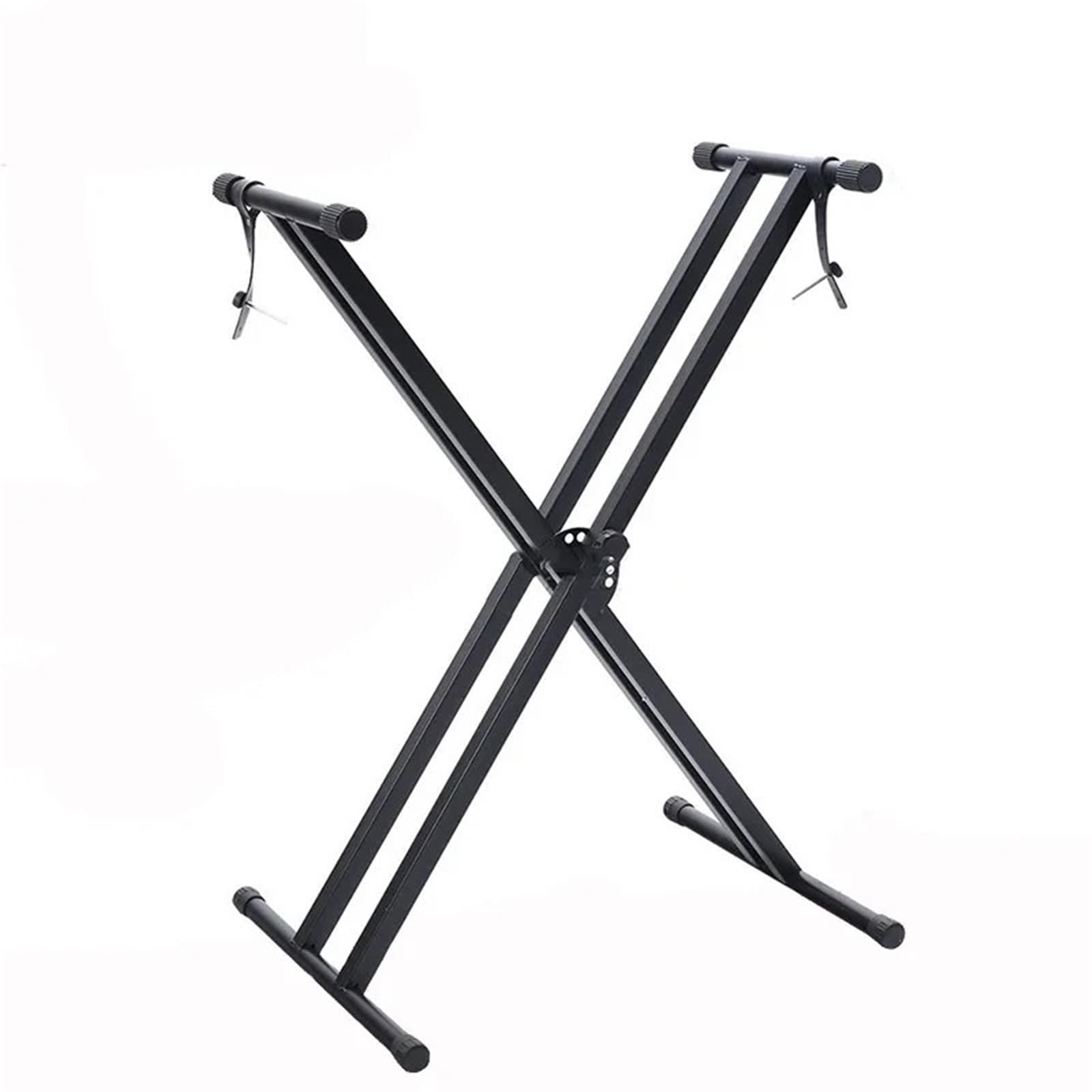 Zymjzbetic One Color Keyboard Stand Double Tube Electronic Organ Stand