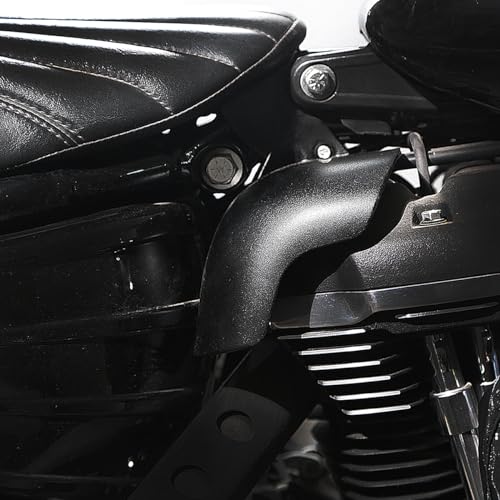 Defletor de ar preto de armação média para Harley 2018-2023 Softail Breakout Street Bob Fat Boy