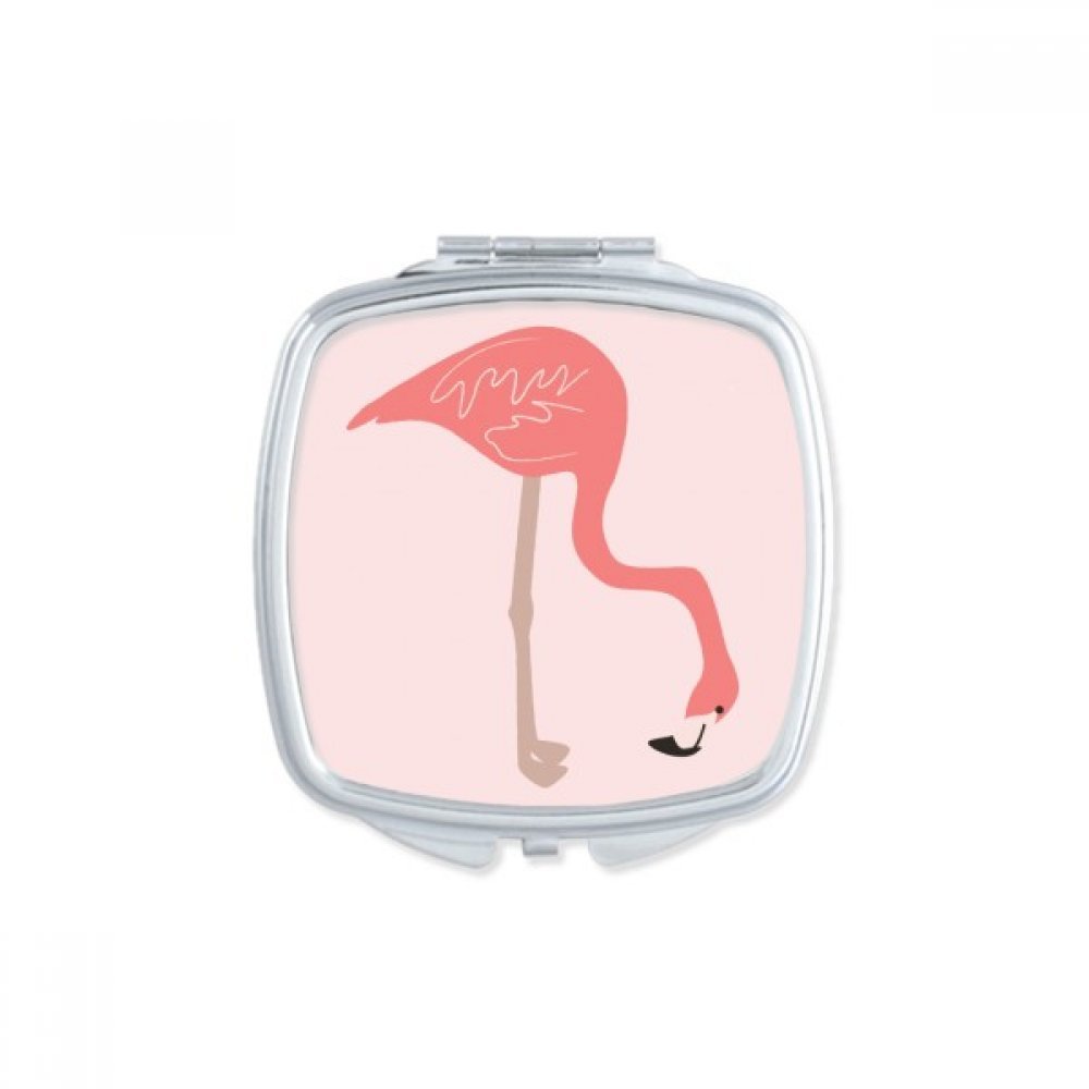 Miroir compact portable flamingo DIYthinker idéal pour vos retouches en voyage
