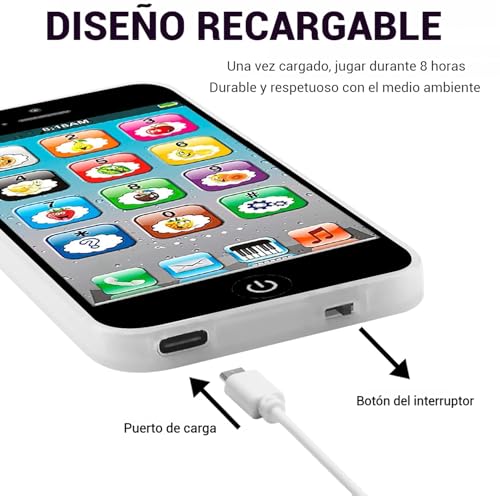 Preescolar, Toy celulares juguete Marca Blina (3)