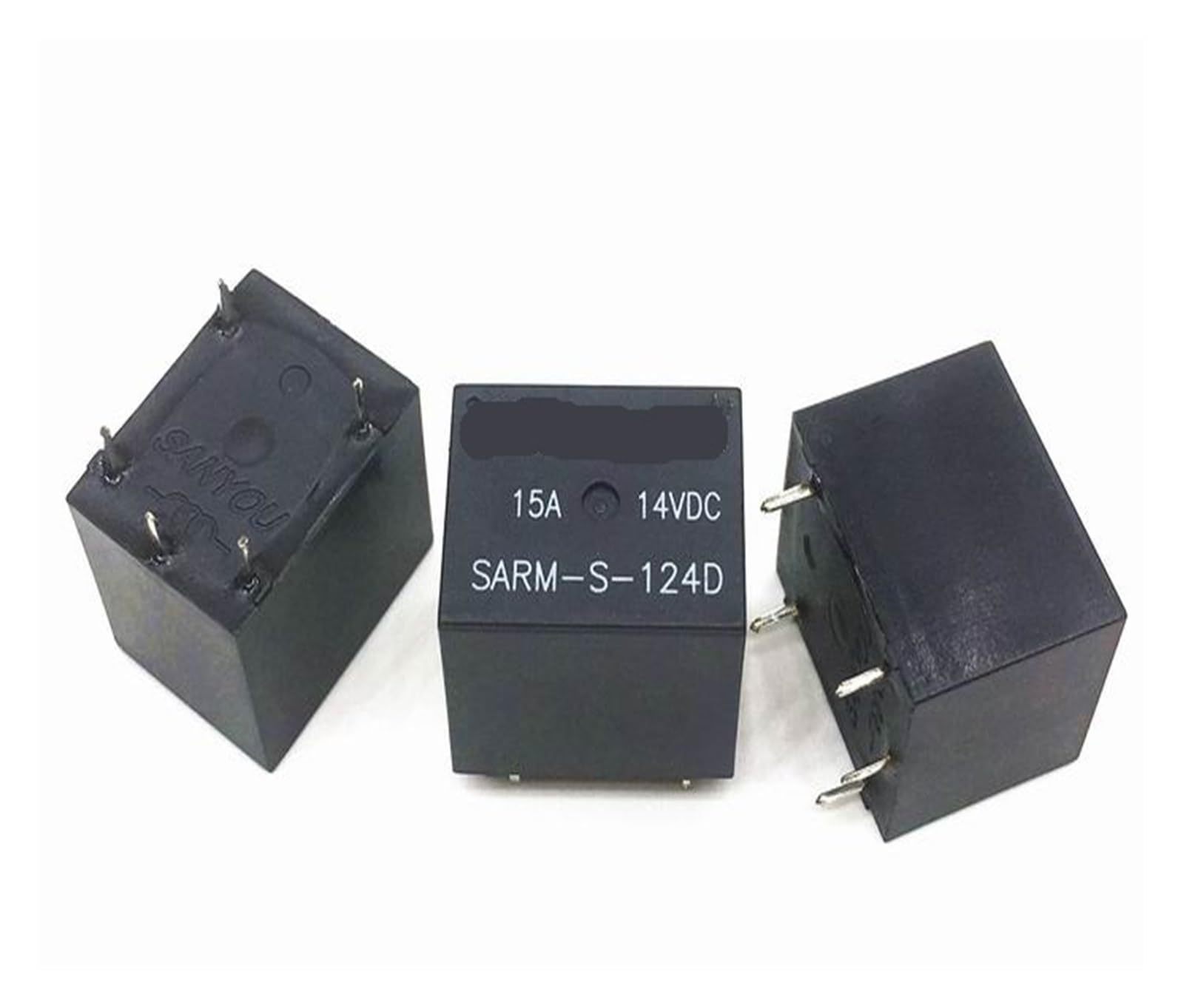 Relais SARM-S-124D 24V à 5 broches haute capacité 15A T73-1C