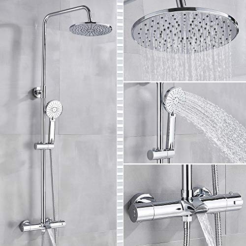 Mitigeur de douche mural et ensemble de douche complet pour baignoire