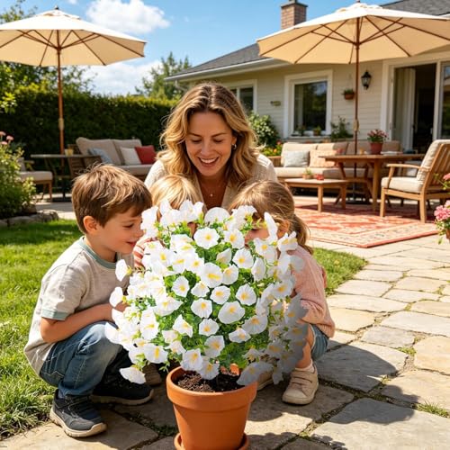 Fleurs fausses décoratives pour sublimer votre véranda et terrasse