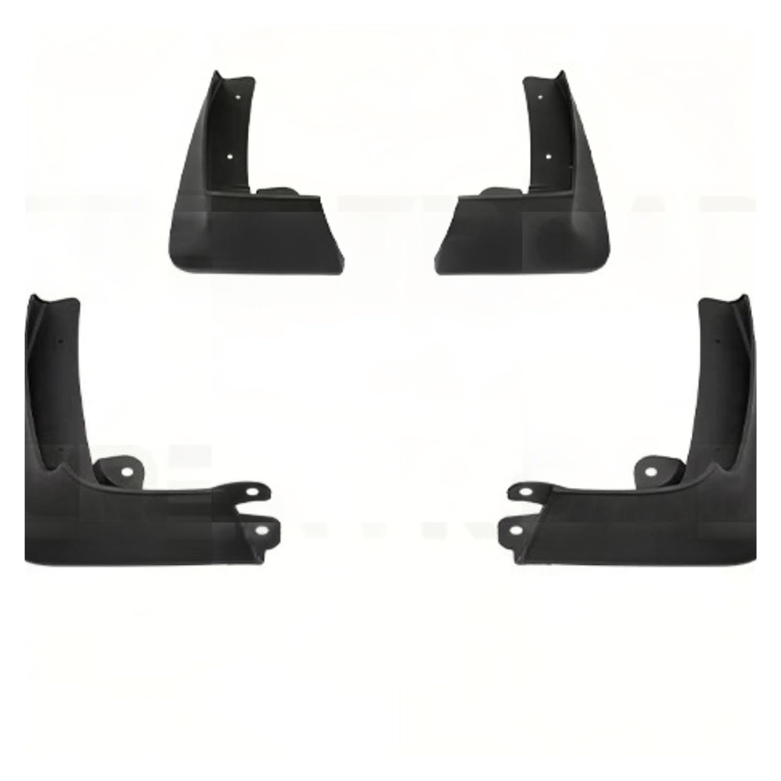 Guardabarros para Tesla Model X 2015-2022 y kit de protección contra salpicaduras de coche 7