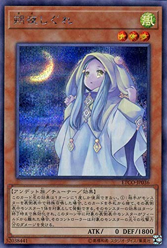 Amazon.co.jp: 遊戯王カード 朔夜しぐれ(シークレットレア) ETERNITY