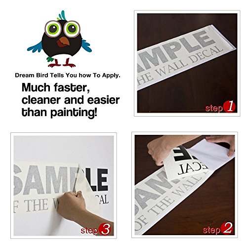 I Love You Wall Quotes Nursery Quotes Wall Stickers Removable Alphabet Letters Words Art Alphabet Wall Art Decor B(Large,Other Letters:black;I Love You:tomato Red) #TOP4