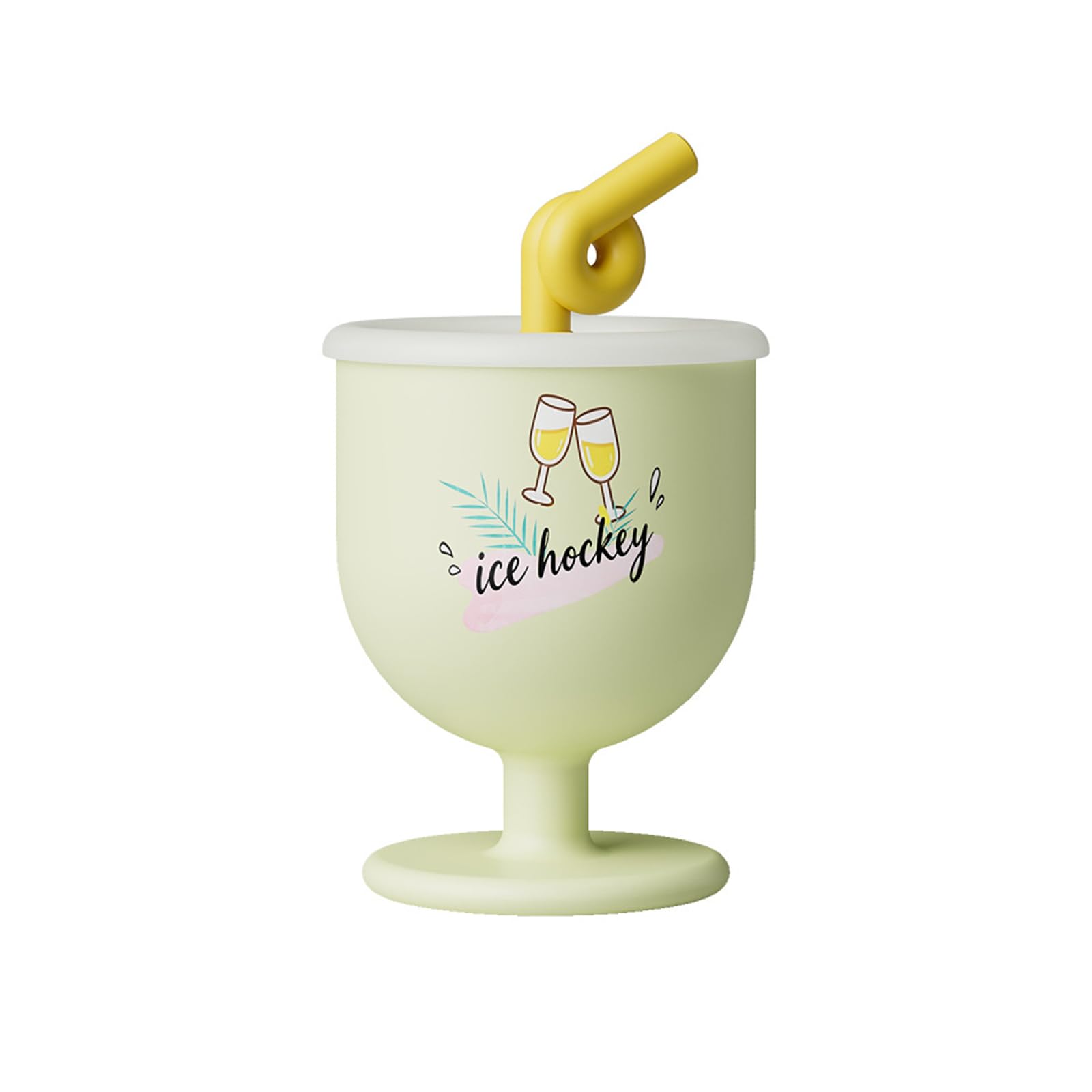 Mekalero Portable Ice Ball Maker and Drinking Cup for Whiskeys Cocktails Juices Drink Chiller Cup for Home Offices Outdoor Use Portable Ice Ball Maker