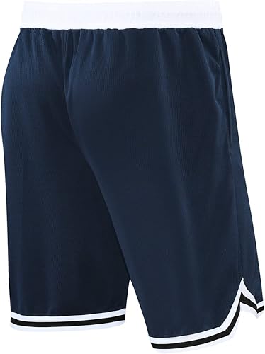 Miniatura 3 de OPALOS Paquete de 23 pantalones cortos deportivos para hombre, pantalones cortos de baloncesto con bolsillos