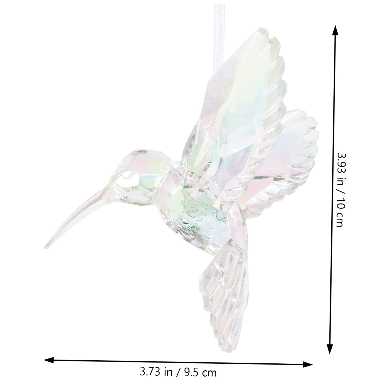 PRETYZOOM 9stücke Teiliges Transparentes Schillerndes Hummingbird Ornament Dekorative Vogelanhänger Für Und Deckenverzierung Für Innen Und Außeneinsatz