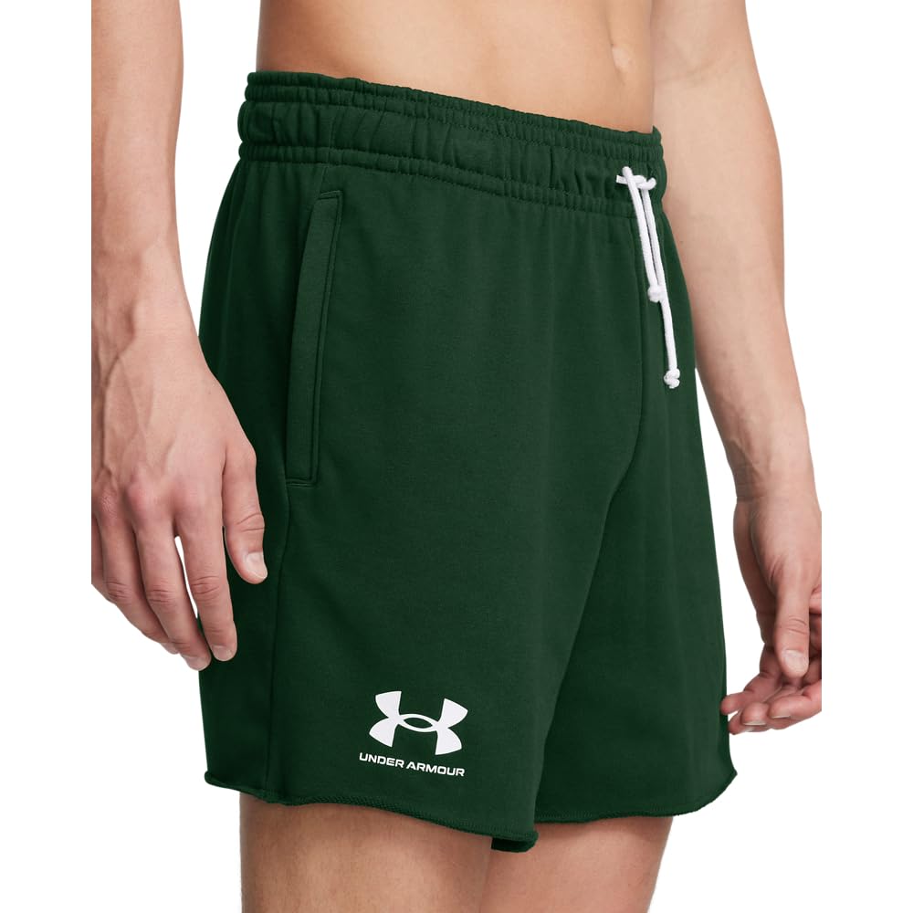 Under Armour UA Rival Terry 6in Short - Pantalones Cortos Hombre