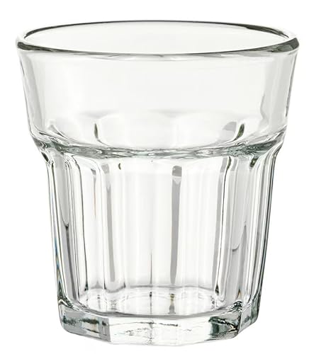 2er Set POKAL Espressoglas Becher, Klarglas, 10 cl (auch als Saft Shot Glas geeignet)