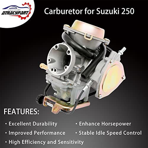 Image of Carburetor for 2002-2009 Suzuki LTF 250 Ozark 250F, 2004-2009 Suzuki Quad Sport LTZ250 Carb Replace# 13200-05G01