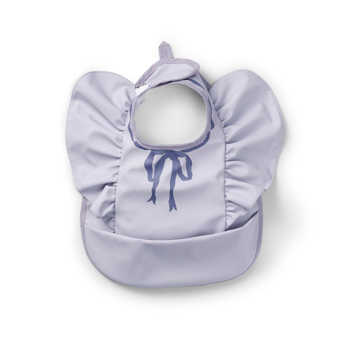 Elodie Details Baby Lätzchen mit Auffangschale - Abwaschbar - Skandinavisches Design - Wasserdicht - Lavender Love
