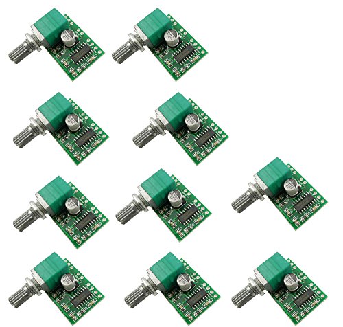 EasyWordMall 10  PAM8403 5V d I[fBI Av {[h T|[g USB d 2 `l 3W