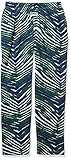 Zubaz Men's Standard Classic Zebra Printed Athletic Lounge Pants, Multi, Small